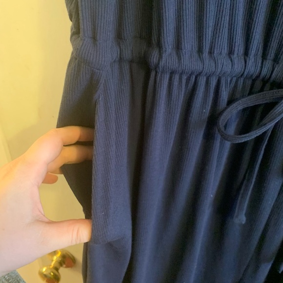 Purple/Navy Torrid Jumpsuit - Picture 5 of 6